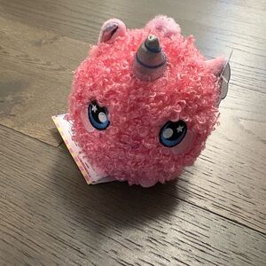 Squeezamals pink squishy kids pink unicorn NWT ret $39USD